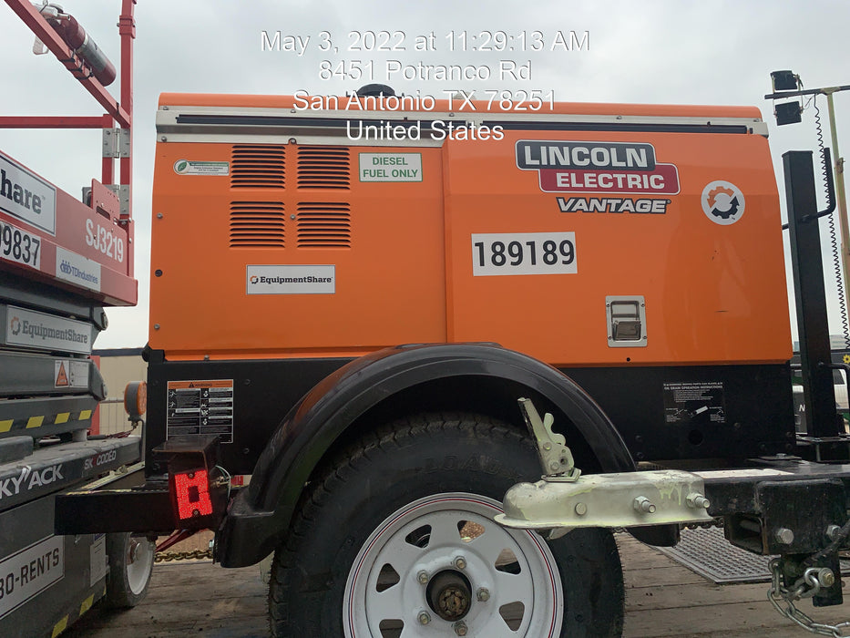 2021 Lincoln Electric Vantage 322 VANTAGE 322 READY-PAK 3