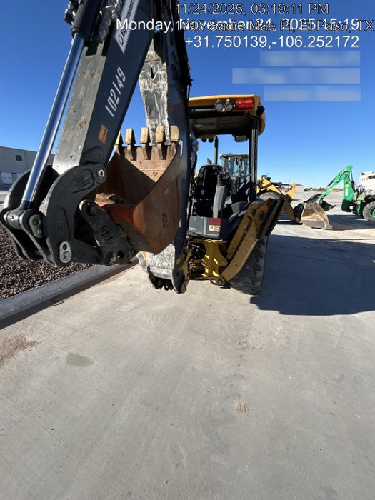 2020 John Deere 310LEP Canopy, 4WD, Standard Stick, Pilot Controls, 2 Way Hydraulics, TAG Manual QC