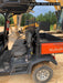 2020 Kubota RTV-X1140WL-H 4 seat diesel cart, plastic canopy, HD tires, steel wheels, tinted windshield, strobe light, and backup alarm