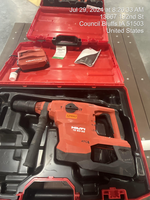 2023 HILTI TE 60-22