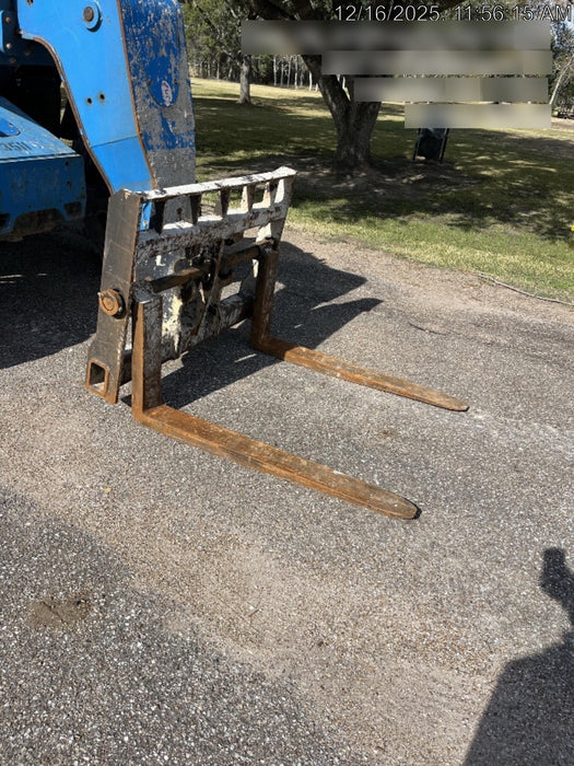 2017 Genie GTH-844 Diesel Engine, Solid Tires, 60" Carriage, Open ROPS