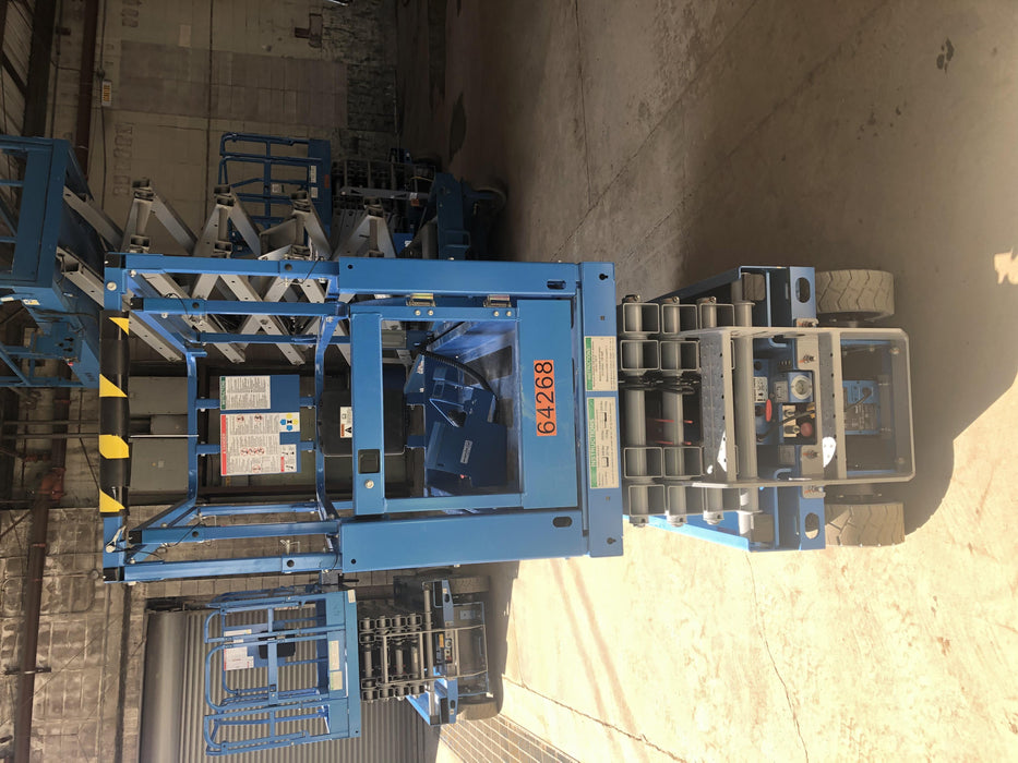 2020 Genie GS-1930 Solid Non Marking Tires, Beacon, Folding rails with half height swing gate, 800W Inverter