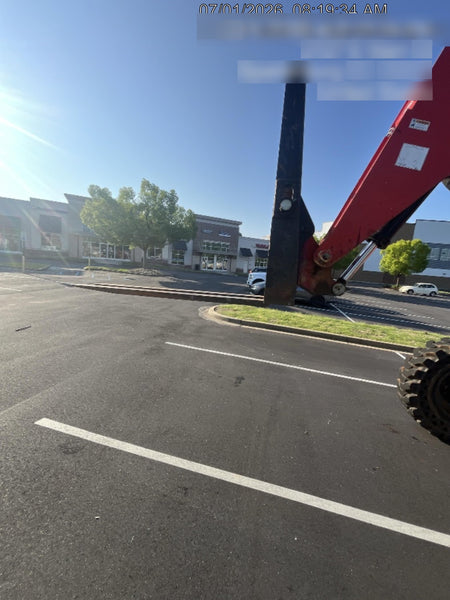 2019 Manitou MTA8044 74hp T4F, Open ROPS, Cab and Boom LED work lights, Auxiliary Hydraulics, Solid Tires, Amber strobe, Lift Hook 66" Carriage, 60" Forks