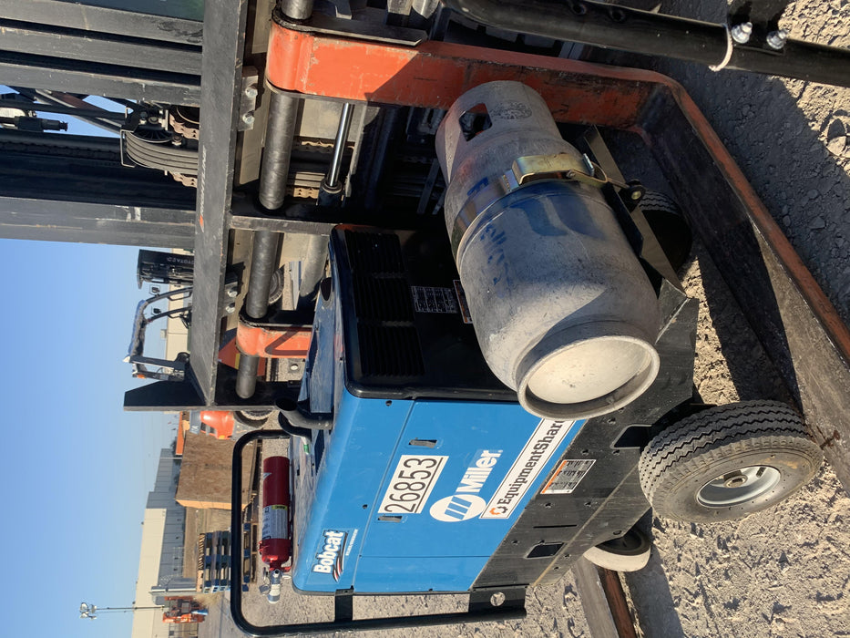 2019 Miller Electric BOBCAT 250 LP/Propane, Running Gear, Tank Bracket, Hose