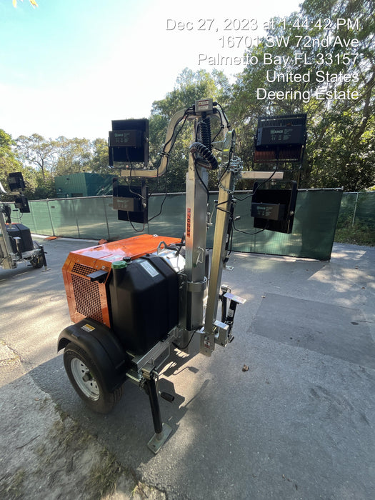 2023 Wanco WLTT-4MM4K Diesel, Deep Sea Controller, Shore Power Plug, Auto Start, (4) 350W LED Floodlights, 4kW Generator, 60 Gal Fuel Tank, 2" Ball, T3