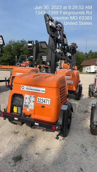 2023 Generac MLT2 Diesel, Flex Switch 120V Input, Powerzone Controller, (4) 320W LED Lights, 4kW Generator, 39.9 Gal Fuel Tank, 2" Ball, T3