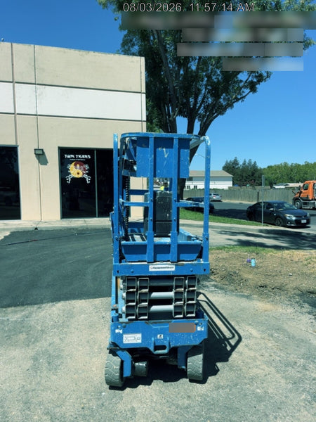 2019 Genie GS-1930 Half Height Swing Gate, 800W Inverter