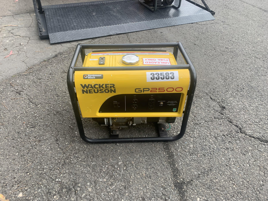 2019 WACKER NEUSON GP2500A