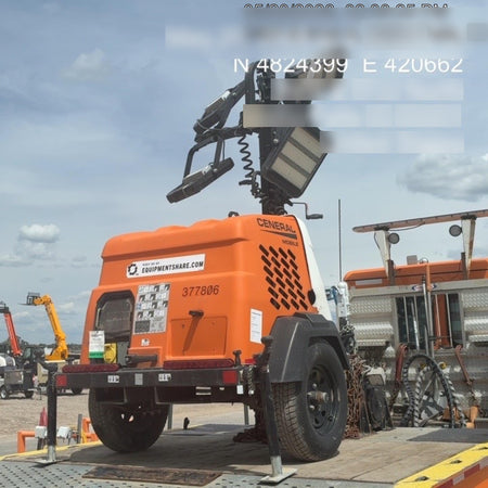 2023 Generac MLT2 Diesel, Flex Switch 120V Input, Powerzone Controller, 
(4) 320W LED Lights, 4kW Generator, 39.9 Gal Fuel Tank, 2" Ball, T3