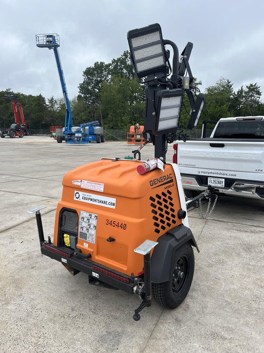 2023 Generac MLT2 Diesel, Flex Switch 120V Input, Powerzone Controller, (4) 320W LED Lights, 4kW Generator, 39.9 Gal Fuel Tank, 2" Ball, T3