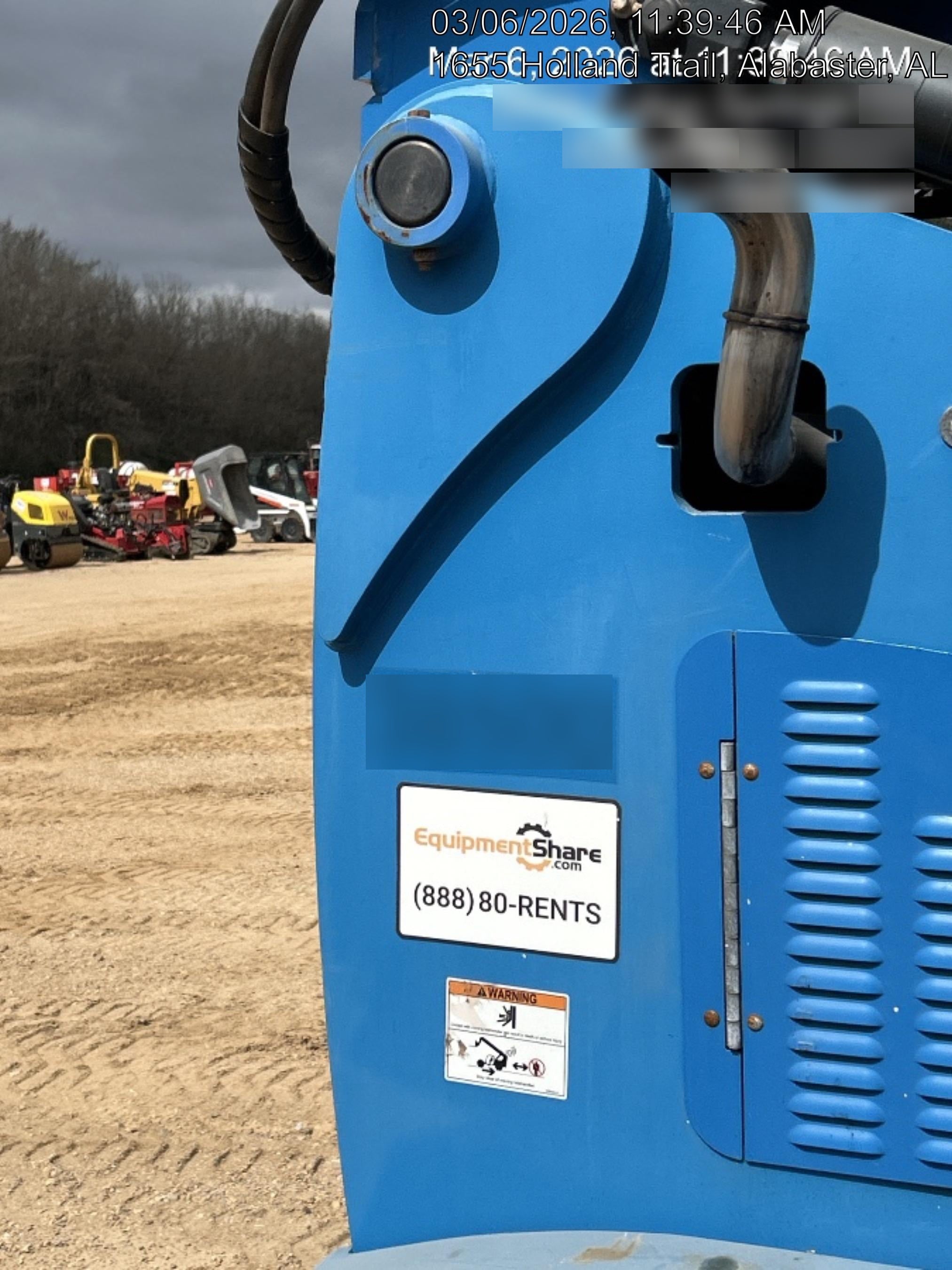 2019 Genie GTH-1056 Cab/Heat/AC, Solid RT Tires, LED Work Lights, Beacon 60" QA Carriage, 60" Forks