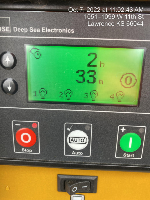 2022 Allmand NLV3GR (4) LED Light Fixture 350W, 23' Vertical Mast, 3kW Prime, Towable, ES Decals, T3