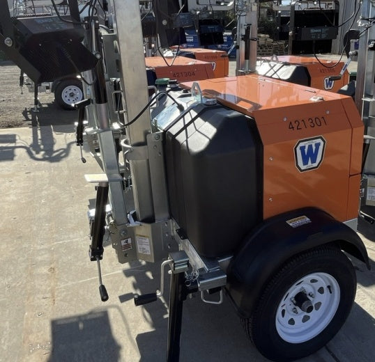 2024 Wanco WLTT-4MM4K Diesel, Deep Sea Controller, Shore Power Plug, Auto Start, (4) 350W LED Floodlights, 4kW Generator, 60 Gal Fuel Tank, 2" Ball, T3