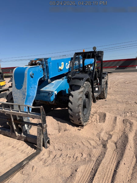 2018 Genie GTH-844 Genie GTH-844 w/ROPS, Work Lights, Solid Tires, RH Cab Mesh, Beacon, 60" Carriage and Forks