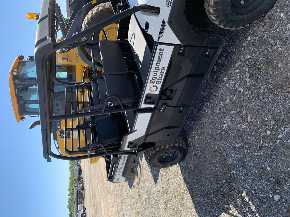 2019 Kawasaki Mule PRO-FXT Standard Options, Backup Alarm, Beacon, Plastic Hard Top, Poly Windshield, Horn Kit