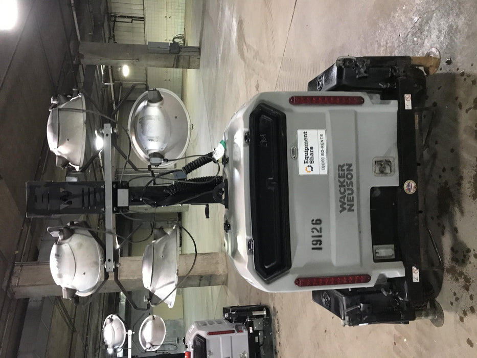 2018 Wacker Neuson LTV6L-MH Wacker Neuson LTV6L Mobile Light Tower w/Fuel Level Sensor Installed