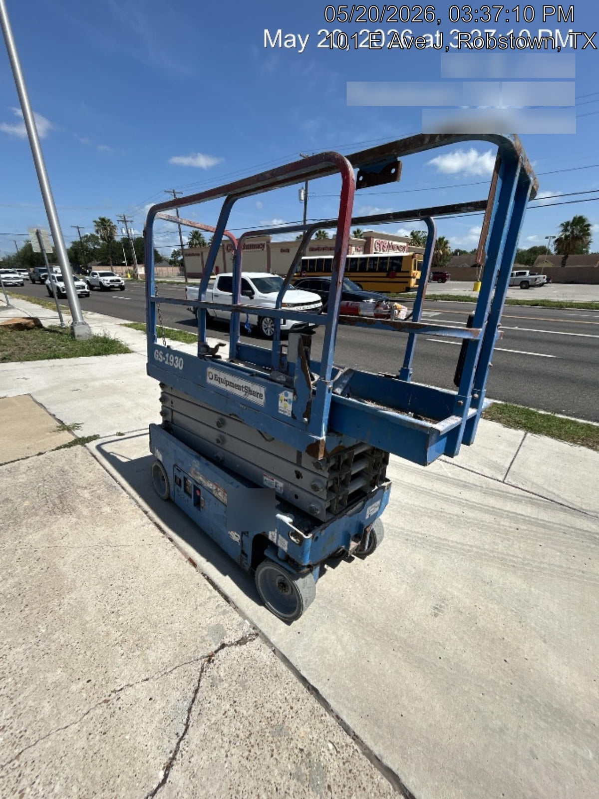 2018 Genie GS-1930 Genie GS-1930 Scissor Lift w/Standard Options