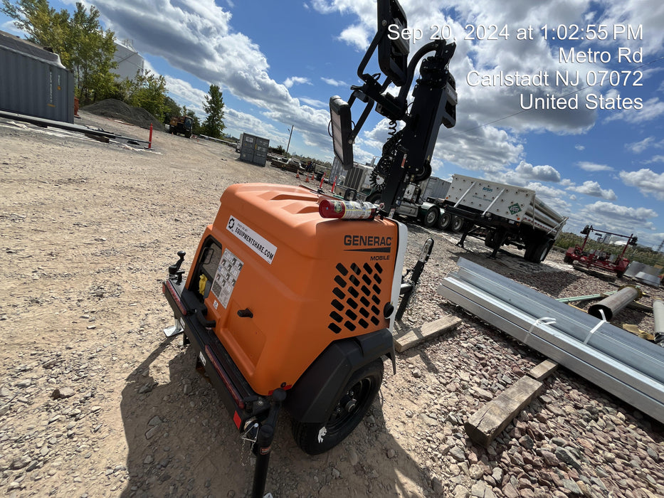 2023 Generac MLT2 Diesel, Flex Switch 120V Input, Powerzone Controller, 
(4) 320W LED Lights, 4kW Generator, 39.9 Gal Fuel Tank, 2" Ball, T3