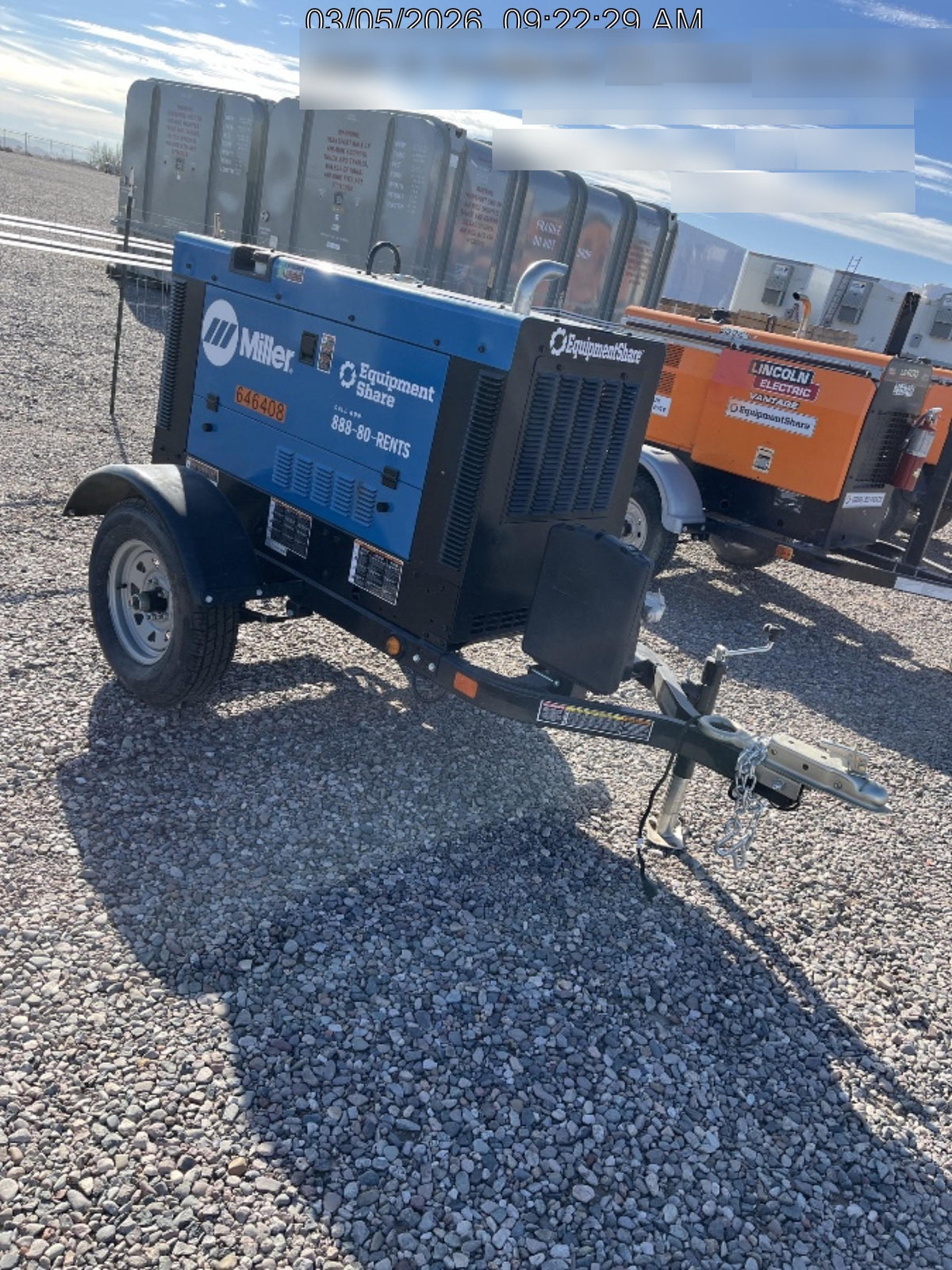 2026 MILLER ELECTRIC BIG BLUE 400