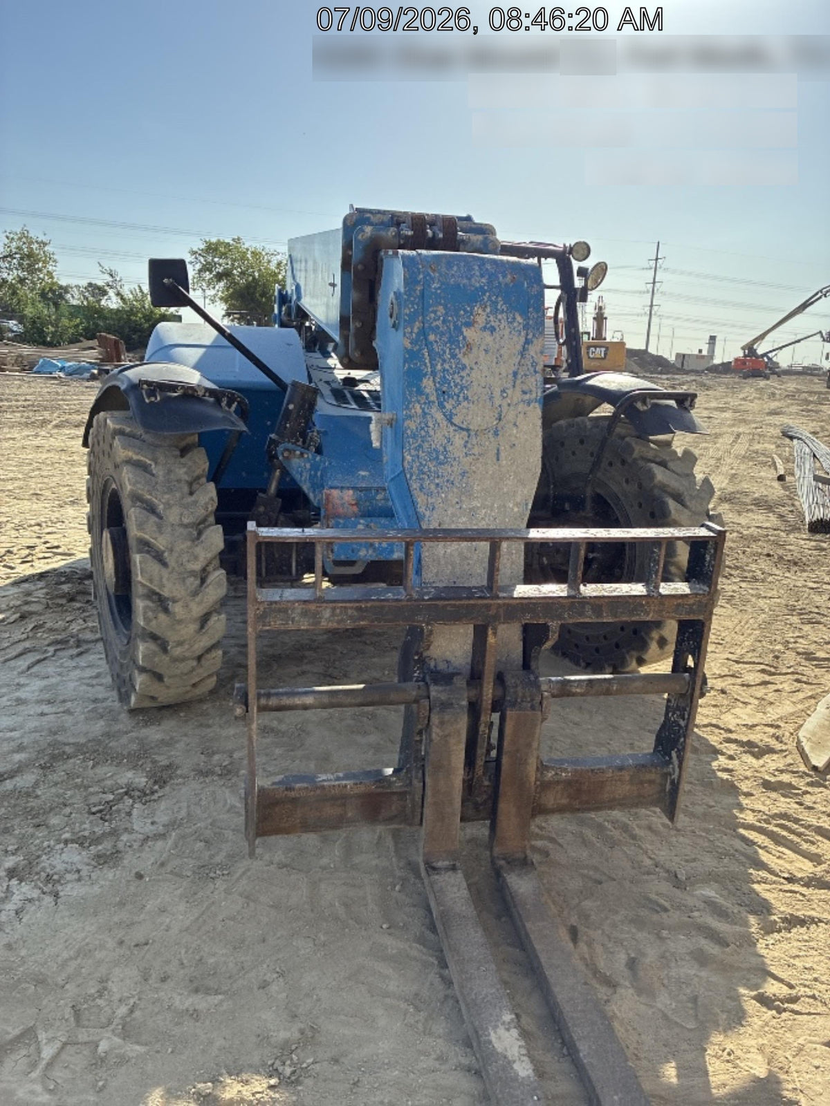 2017 Genie GTH-844 Genie GTH 844, Solid Tires, 60" carriage, Open ROPS - SN GTH08E-10880
