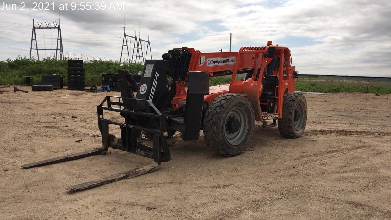 2020 Skytrak 12054 74Hp, Canopy, FF Tires, Work Lights, Beacon, Aux Hydraulics, Back up Alarm, Lifting Eye, ES Decals