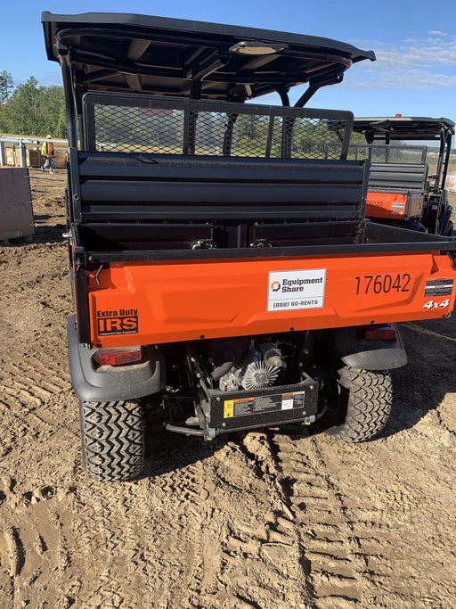 2021 Kubota RTV-X1140W-H Plastic Canopy, Windshield Acrylic Clear, LED Strobe Light, Wire Harness Kit, Back up Alarm