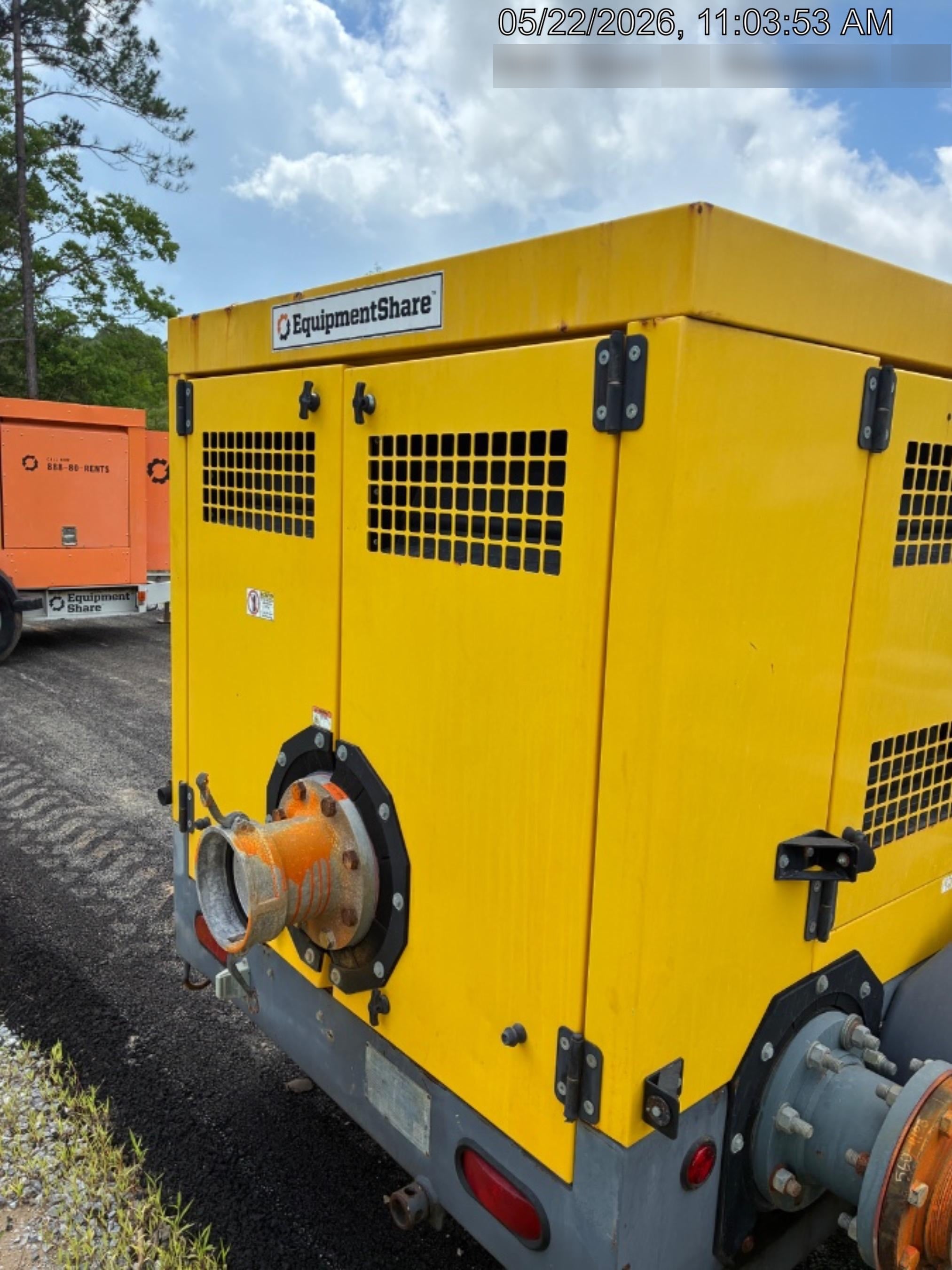 2020 ATLAS COPCO PAS 150 HF CS Enclosed