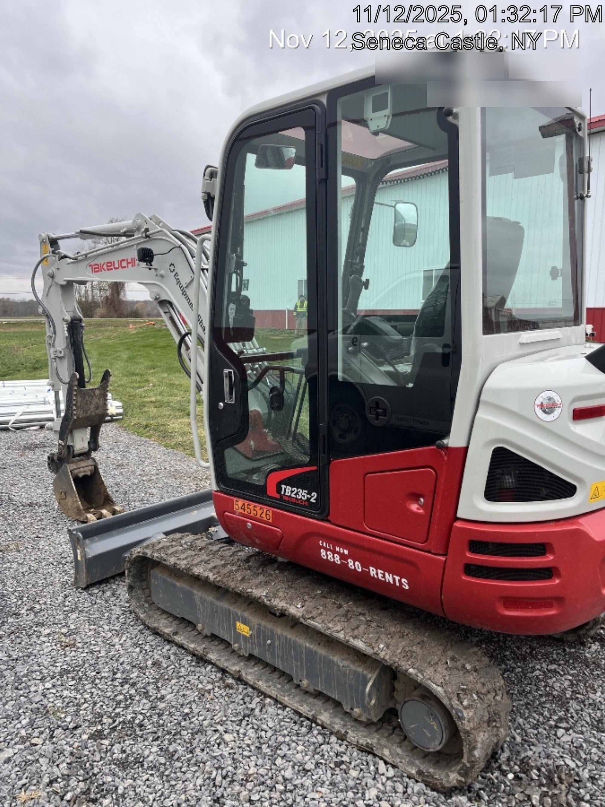2025 TAKEUCHI TB235-2CR