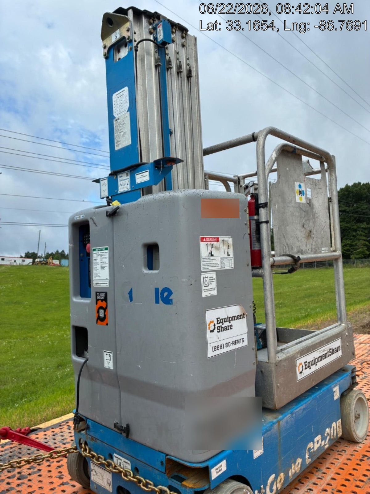 2018 GENIE GR-20