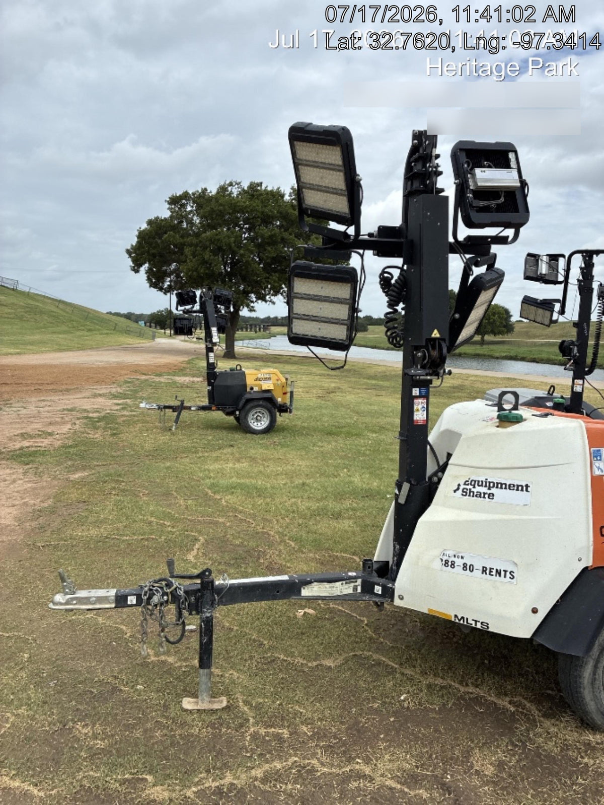 2023 Generac MLT2 Diesel, Flex Switch 120V Input, Powerzone Controller, (4) 320W LED Lights, 4kW Generator, 39.9 Gal Fuel Tank, 2" Ball, T3