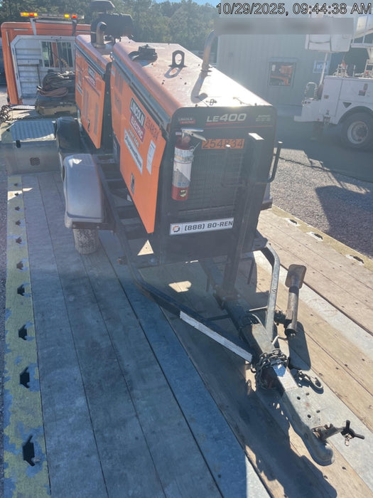 2022 Lincoln Electric LE400 Kubota V1505, Trlr, Cable Rack, Light Kit, ES Decals, T3