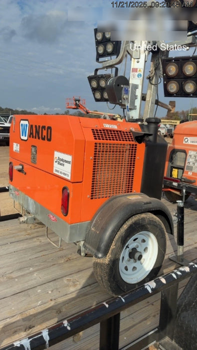 2024 Wanco WLTT-4MM4K Diesel, Deep Sea Controller, Shore Power Plug, Auto Start, (4) 350W LED Floodlights, 4kW Generator, 60 Gal Fuel Tank, 2" Ball, T3