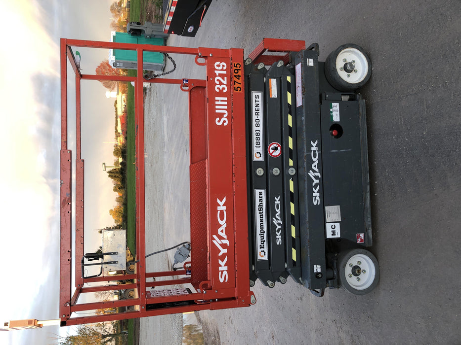 2017 Skyjack SJIII-3219 Standard Rental Specs