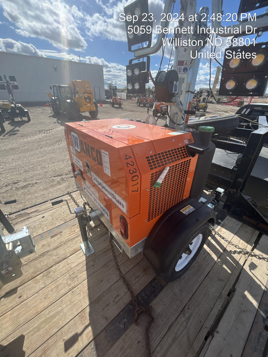 2024 Wanco WLTT-4MM4K Diesel, Deep Sea Controller, Shore Power Plug, Auto Start, (4) 350W LED Floodlights, 4kW Generator, 60 Gal Fuel Tank, 2" Ball, T3