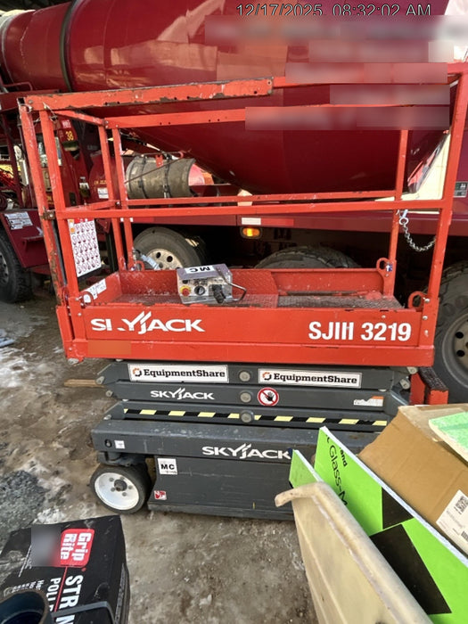 2016 Skyjack SJIII-3219 Standard Rental Specs