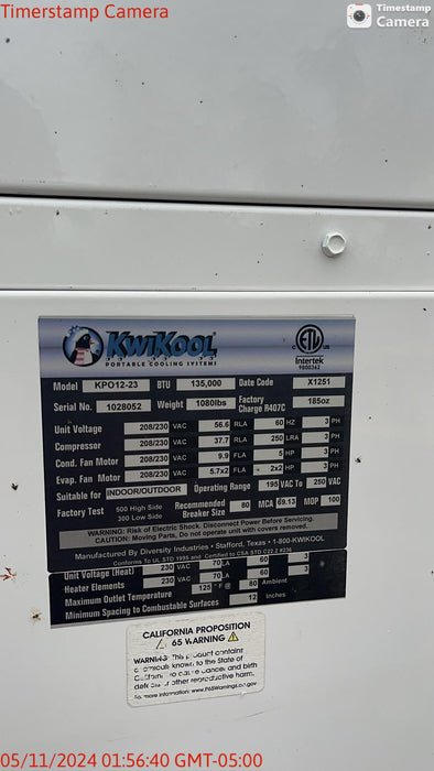 2023 KWIKOOL KPO12-23H