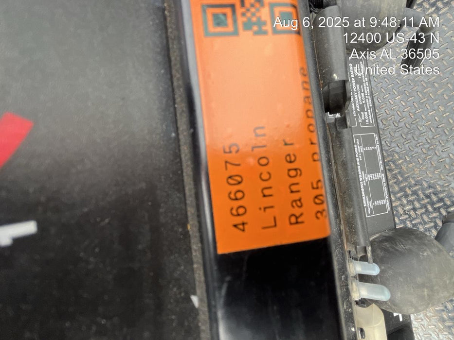 2024 LINCOLN ELECTRIC Ranger 305 LPG