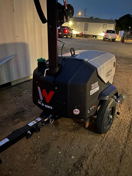 2024 Wacker Neuson LTT4 Diesel, Kohler KDW702, Deep Sea Controller, Auto Start, LED 320W, Bypass Outlet, T3