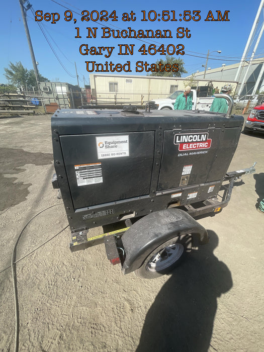 2024 Lincoln Electric Dual Maverick 200/200X Ready Pak 3, Includes Trailer, Cable Rack, Fender Light Kit K4382-1-RP3