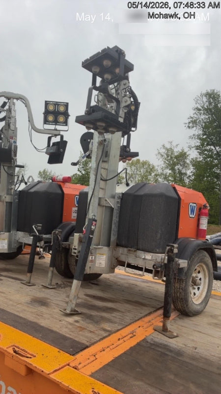 2024 Wanco WLTT-4MM4K Diesel, Deep Sea Controller, Shore Power Plug, Auto Start, (4) 350W LED Floodlights, 4kW Generator, 60 Gal Fuel Tank, 2" Ball, T3