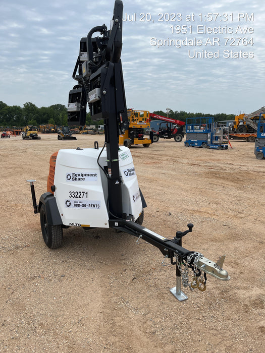 2023 Generac MLT2 Diesel, Flex Switch 120V Input, Powerzone Controller, (4) 320W LED Lights, 4kW Generator, 39.9 Gal Fuel Tank, 2" Ball, T3