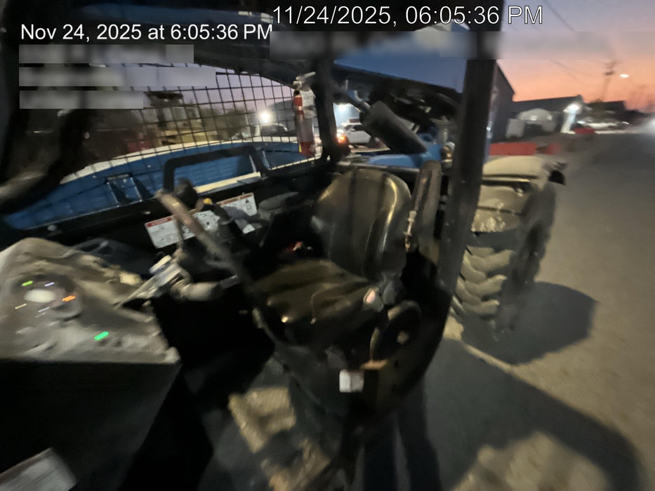 2018 Genie GTH-844 Genie GTH-844 w/Open ROPS, Solid Tires, beacon/work lights, 60" carriage/forks