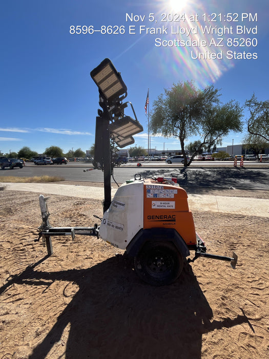 2023 Generac MLT2 Diesel, Flex Switch 120V Input, Powerzone Controller, (4) 320W LED Lights, 4kW Generator, 39.9 Gal Fuel Tank, 2" Ball, T3