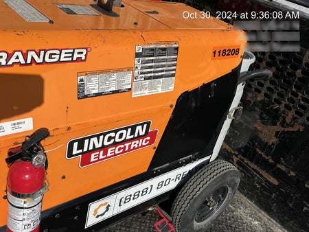 2020 Lincoln Electric Ranger 305 LPG Kohler Engine, One-Pak