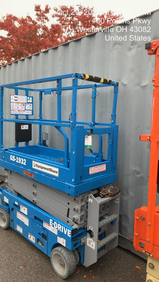 2021 Genie GS-1932 Electric Drive, Sld NM Tires, DBcns, EST