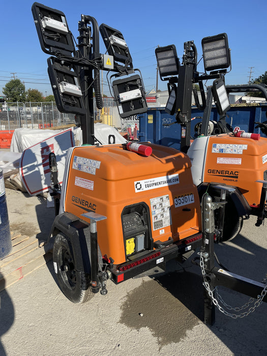 2023 Generac MLT2 Diesel, Flex Switch 120V Input, Powerzone Controller, (4) 320W LED Lights, 4kW Generator, 39.9 Gal Fuel Tank, 2" Ball, T3