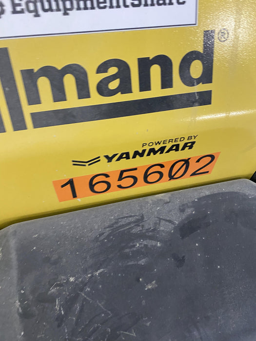 2021 Allmand NLV3GR (4) LED Light Fixture 350W, 23' Vertical Mast, 3kW Prime, Towable, Deep Sea L401, Leveling Jacks, Yanmar T4F 5.8hp