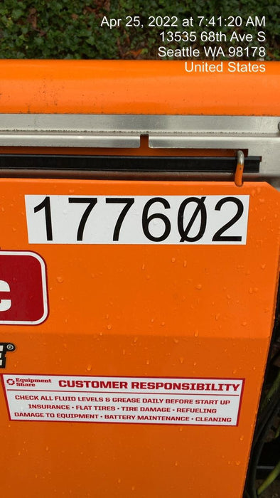 2021 Lincoln Electric Vantage 322 Vantage 322 Ready Pak 3 w/ Decals, ORANGE (includes trailer, cable rack, fender light kit) NO Telematics