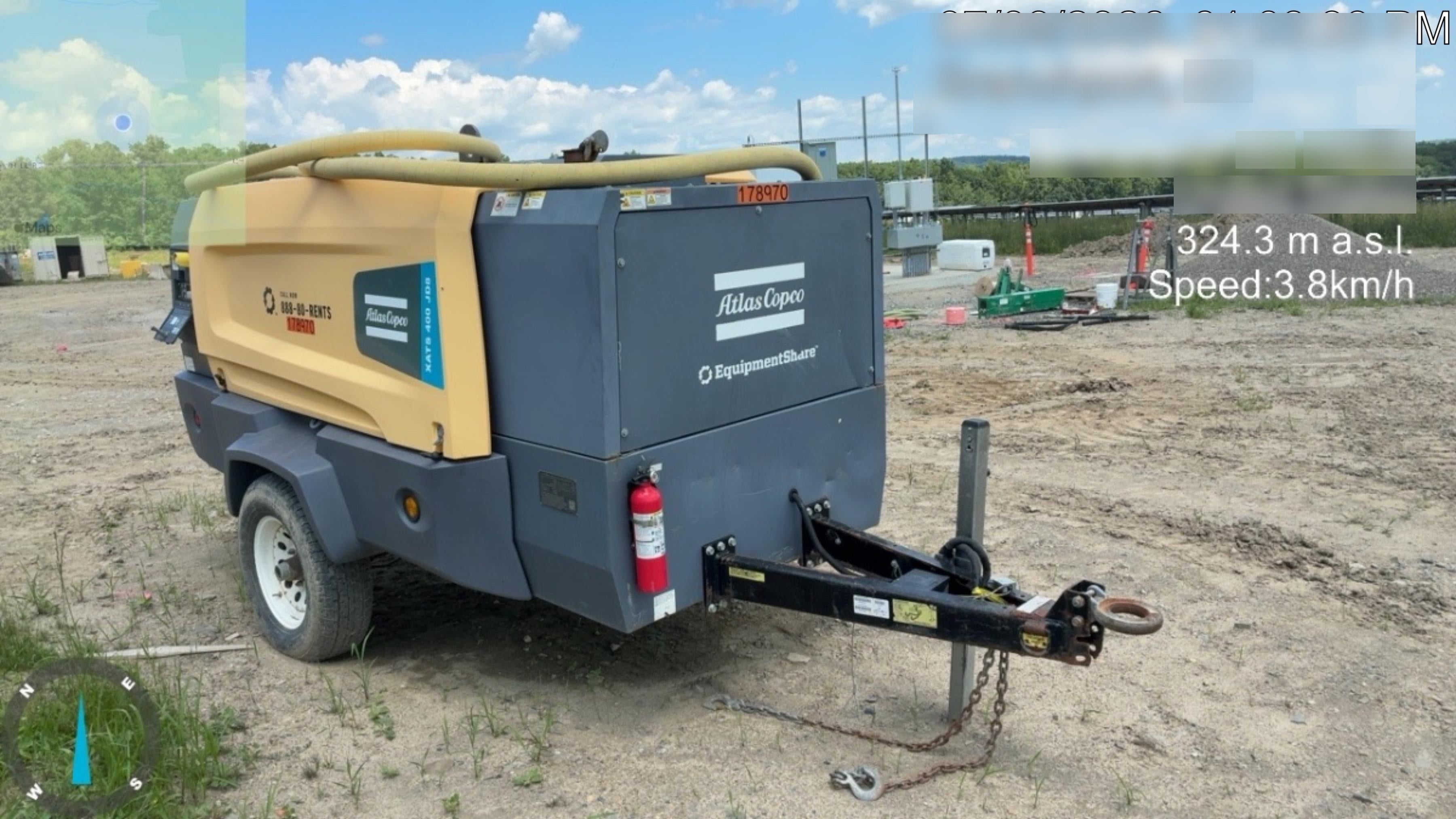 2021 ATLAS COPCO XATS400 CWK