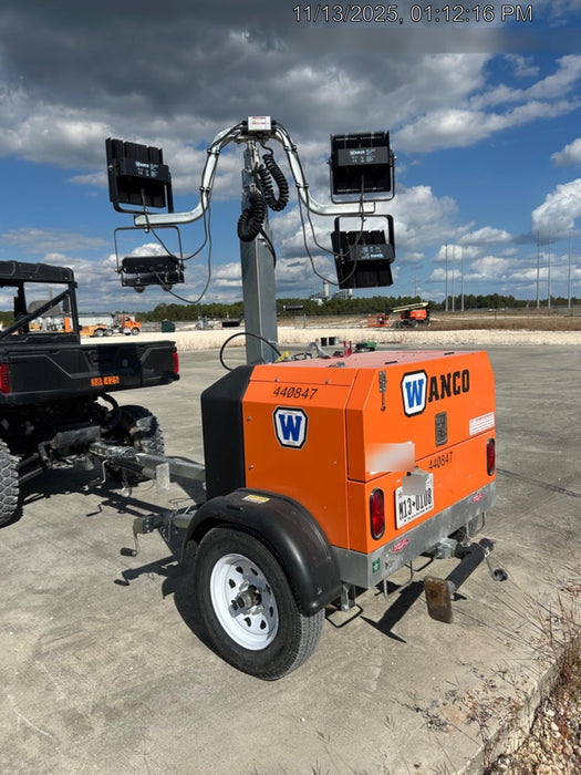 2024 Wanco WLTT-4MM4K Diesel, Deep Sea Controller, Shore Power Plug, Auto Start, (4) 350W LED Floodlights, 4kW Generator, 60 Gal Fuel Tank, 2" Ball, T3